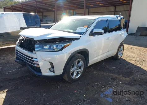 2017 Toyota Highlander Limited z USA, uszkodzony, nr VIN 5TDYZRFH9HS200605